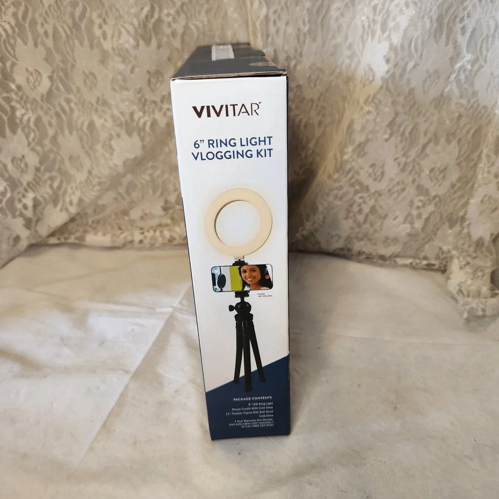 LED Ring Light: Vivitar 6